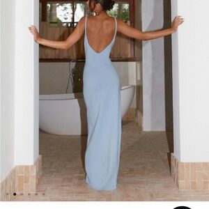 Peppermayo Anastasia Maxi Dress - blue